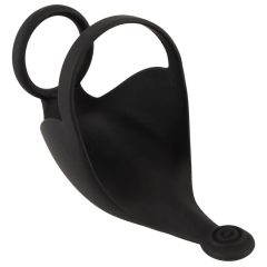   Rebel - rechargeable penis ring with testicle massage (black)
