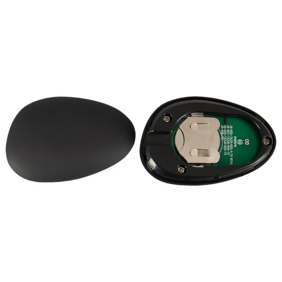 Rebel - Rechargeable Vibrating Ring & Stimulation Toy (Black)