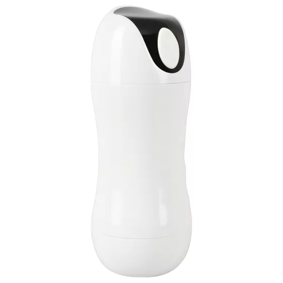 STROKER - Rechargeable, Suction-Vibrating Masturbator (White)