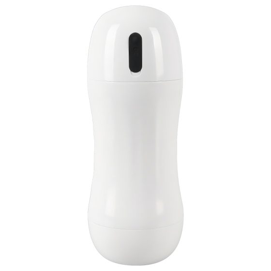 STROKER - Rechargeable, Suction-Vibrating Masturbator (White)