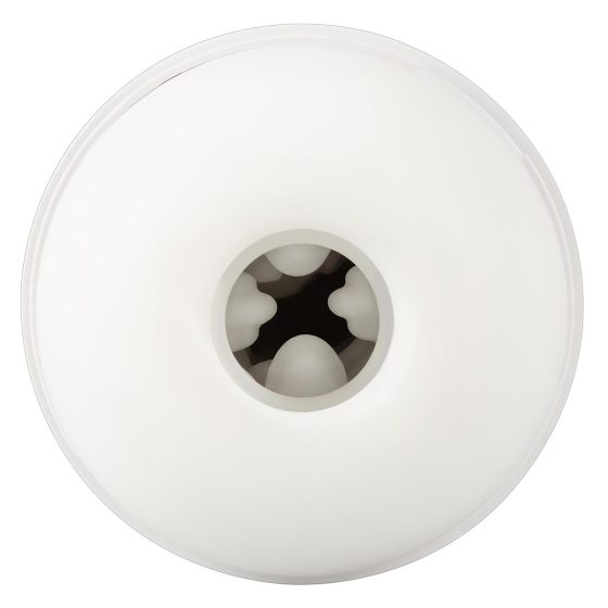 STROKER - Rechargeable, Suction-Vibrating Masturbator (White)