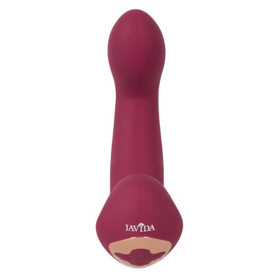 Javida Thumping - Rechargeable, pulsating G-spot and clitoral vibrator (red)