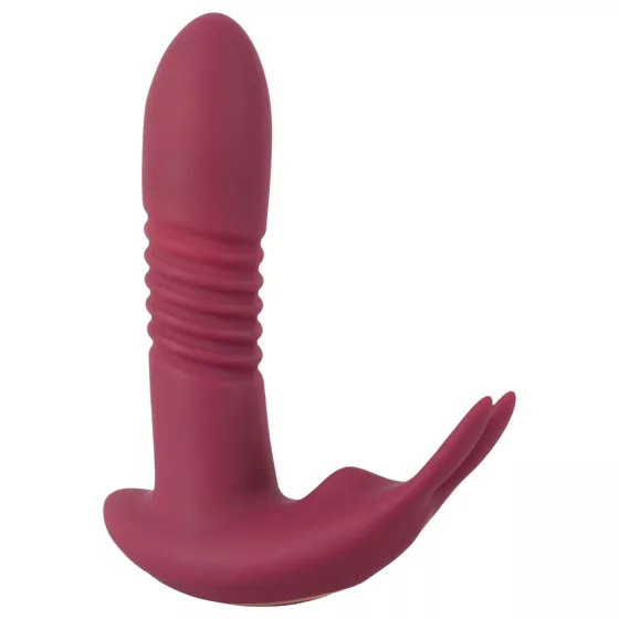 Javida RC - Wireless 3-Function Clitoral Vibrator (Red)