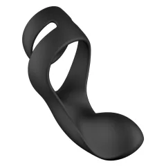   Svakom Benedict - Black Vibrating Penis Ring & Perineum Stimulator