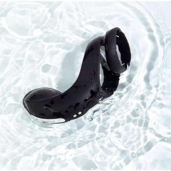Svakom Benedict - Black Vibrating Penis Ring & Perineum Stimulator