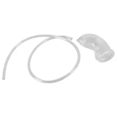   You2Toys Piss Play Sleeve - Transparent Penis Sleeve with Outlet Tube