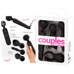   Couples Choice - rechargeable, heating massaging vibrator (black)