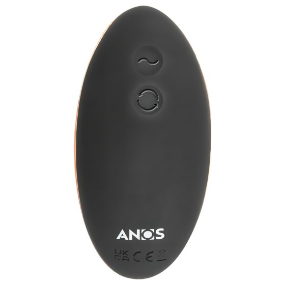 ANOS - Dual Motor Rotating Black Anal Vibrator
