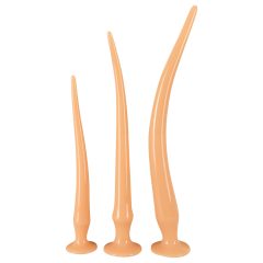 You2Toys - Extra Long Plug Dildo Set (3 Pieces) - Natural