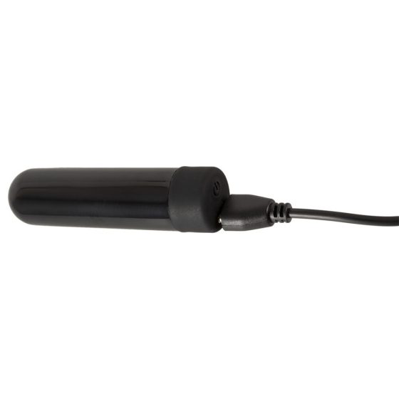 Black Velvet - Rechargeable anal vibrator set - 3 pieces (black)