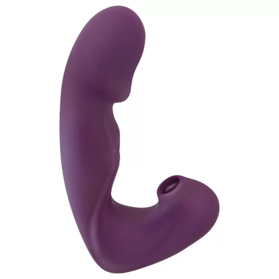 Javida - 4‑in‑1 tongue clitoral vibrator (purple)