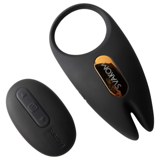 Svakom Winni 2 - Smart, Remote-Controlled Vibrating Ring (Black)