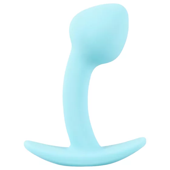 Cuties Mini Butt Plug - silicone anal plug (blue, 2.6 cm)