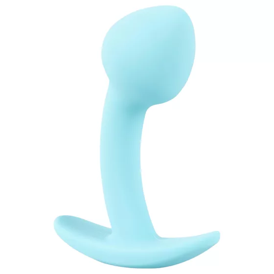 Cuties Mini Butt Plug - silicone anal plug (blue, 2.6 cm)