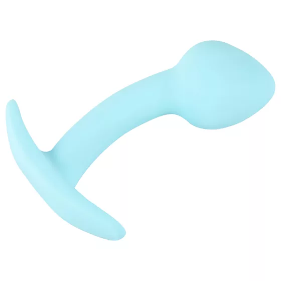 Cuties Mini Butt Plug - silicone anal plug (blue, 2.6 cm)