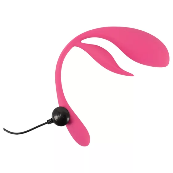 / SMILE - wearable rechargeable vibrating love egg with remote control (pink)