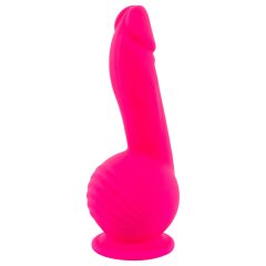   SMILE Powerful - Rechargeable Dual-Motor Suction Cup Vibrator (Pink)
