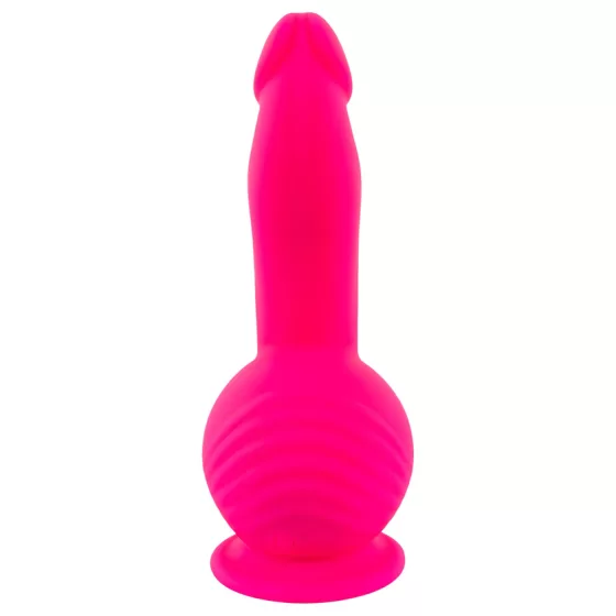 SMILE Powerful - Rechargeable Dual-Motor Suction Cup Vibrator (Pink)