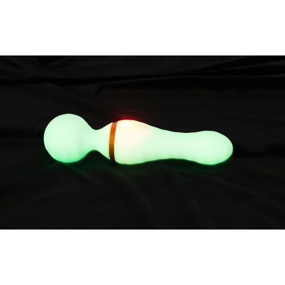 You2Toys Glow in the Dark Massager Vibrator (White)