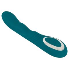   SMILE - rechargeable, waterproof rotating G-spot vibrator (green)