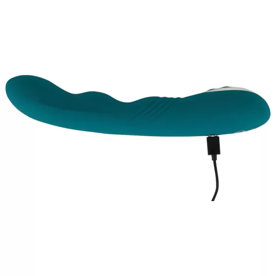 SMILE - Rechargeable Waterproof G-Spot Vibrator (Green)