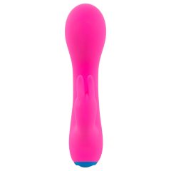   You2Toys - Rechargeable Waterproof Vibrator with Clitoral Arm (Pink)