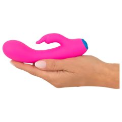   You2Toys - Rechargeable Waterproof Vibrator with Clitoral Arm (Pink)