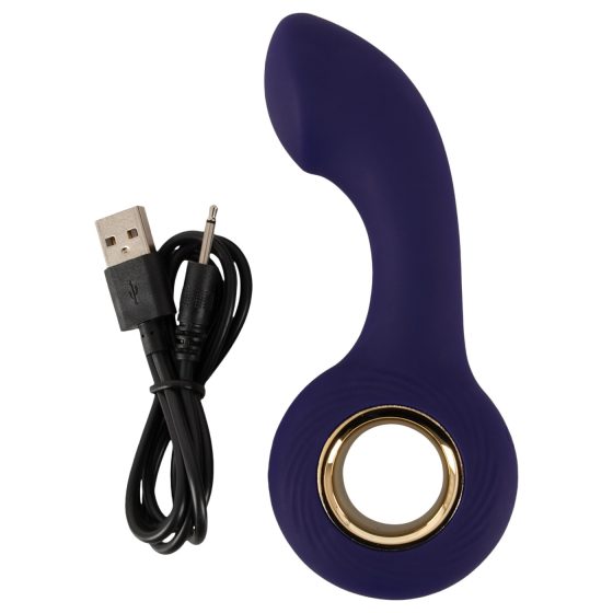 SMILE - Rechargeable G-Spot & P-Spot Vibrator (Purple)