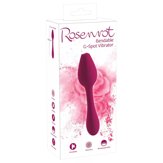 You2Toys Flexible Rosebud G-spot Vibrator (Red) 