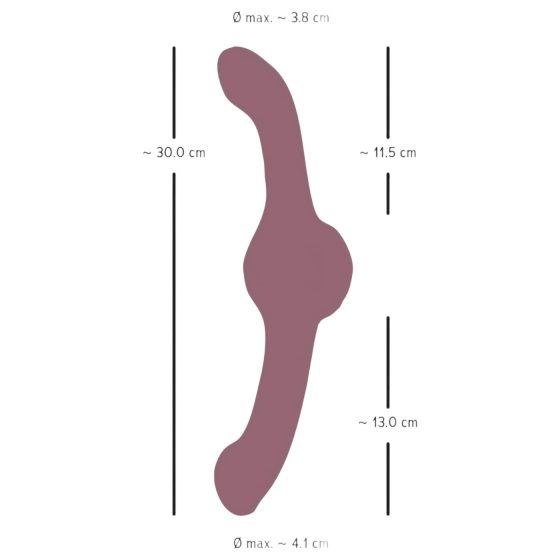 You2Toys Turbo Shaker - Dual-Ended Vibrator (Purple)