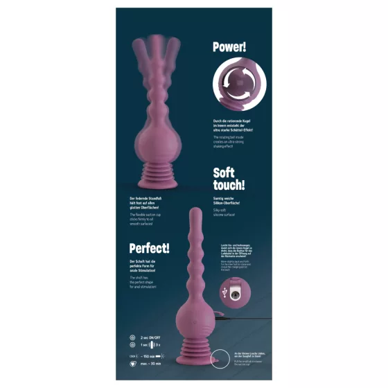 You2Toys Turbo Shaker - Purple Anal Vibrator
