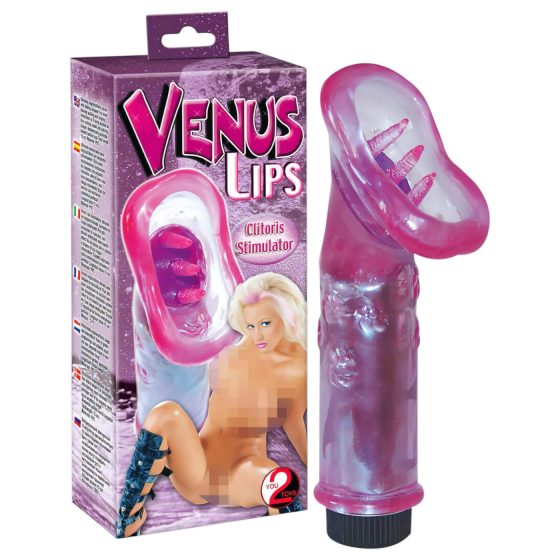 You2Toys Venus Lips - Clitoral Vibrator (Pink)