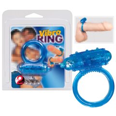 You2Toys - Pure silicone vibrating penis ring - royal blue