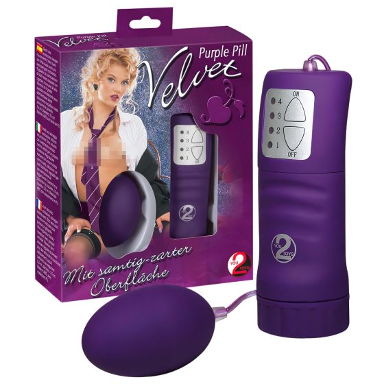 You2Toys - Velvet Touch Vibrating Egg (Purple)