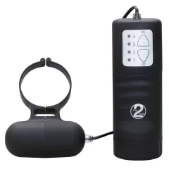 Black Vibrating Pleasure Ring