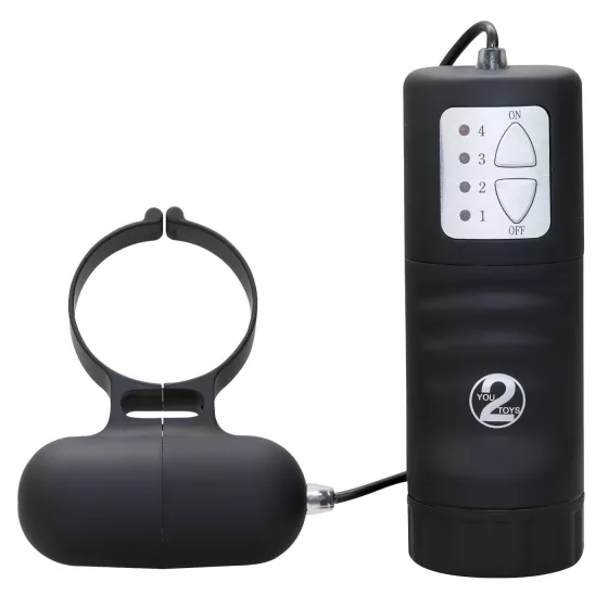 Black Vibrating Pleasure Ring