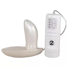 You2Toys - Shell Strap-On Vibrator (White)
