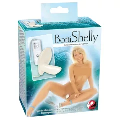You2Toys - Shell Strap-On Vibrator (White)