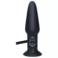 You2Toys True Black - Inflatable Anal Vibrator (Black)