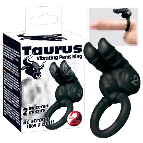 You2Toys Taurus – Vibrating Dual-Motor Penis Ring