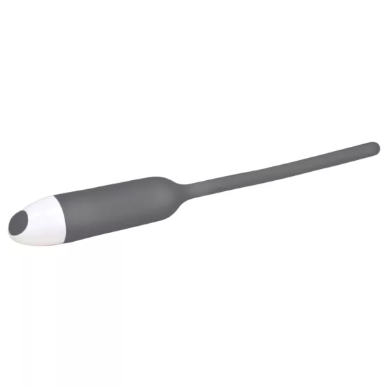 You2Toys - Silicone Vibrating Dilator (Gray, 6mm)