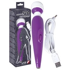   You2Toys - SPA Wand - Rechargeable Massaging Vibrator (Purple)