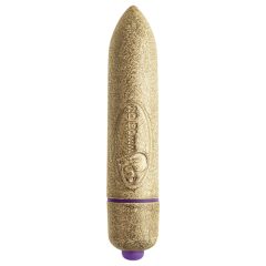 RO-80mm Mini Lipstick Vibrator (7 Speeds) - Gold