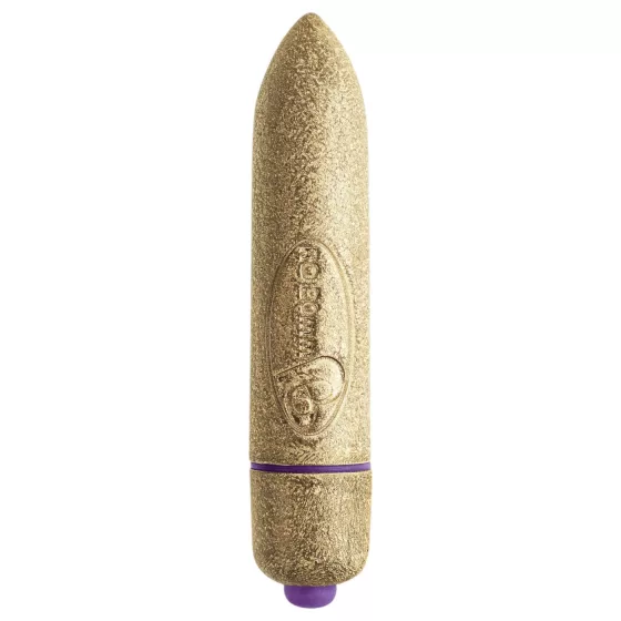 RO-80mm Mini Lipstick Vibrator (7 Speeds) - Gold