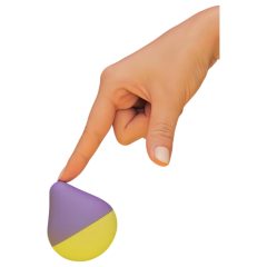 TENGA Iroha Mini - Compact Clitoral Vibrator (Purple-Yellow)