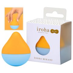 TENGA Iroha Mini - Compact Clitoral Vibrator (Orange-Blue)