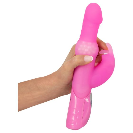 SMILE Pearly Rabbit - Beaded Vibrator (Pink)