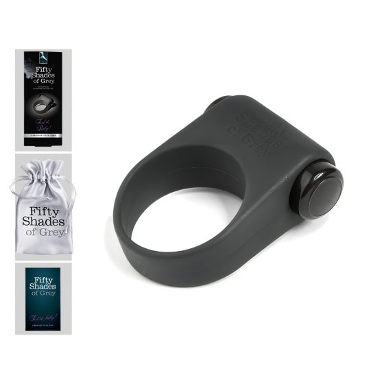 Fifty Shades of Grey - Vibrating Penis Ring (Black)