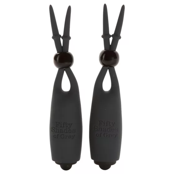 Sweet Torture Nipple Vibrator - 50 Shades of Grey (Set of 2)