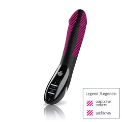   mystim Tickling Truman - Electro-Stimulating Vibrator (Black)